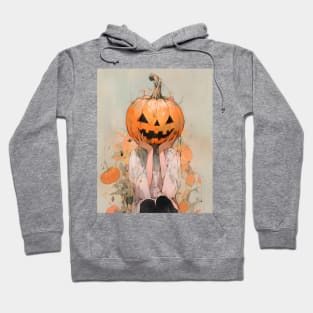 Halloween Pumpkin Girl Hoodie